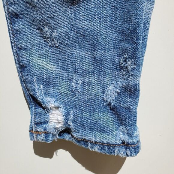 28 MADEWELL Distressed 9" High Rise Skinny Jeans - Picture 6 of 15